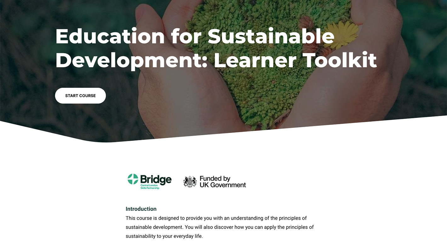 Education for Sustainable Development: Learner Toolkit